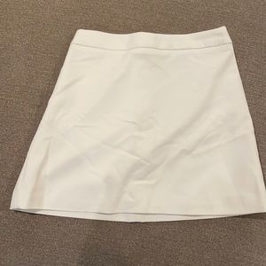 NWT express white skirt fully lined